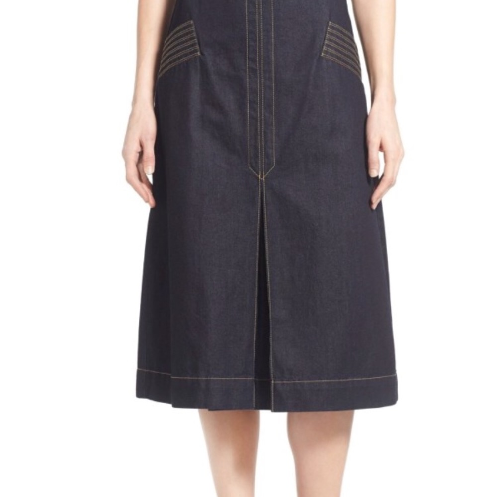 Denim midi skirt - Picture 8 of 8